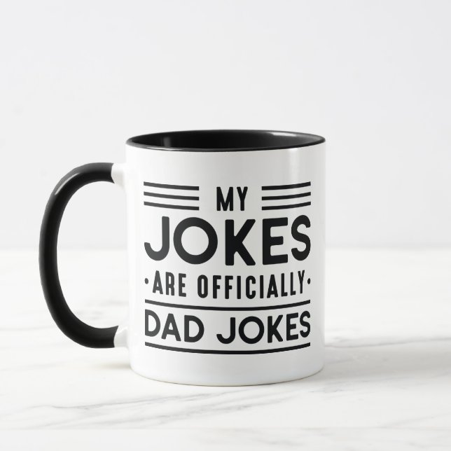 Dad Jokes Mug (Left)