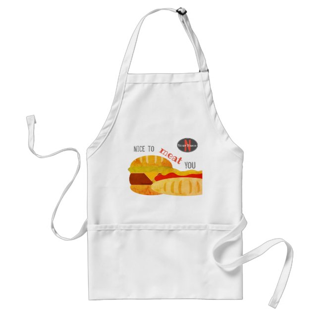 Dad Jokes Standard Apron (Front)