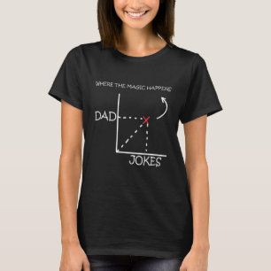 Dad Jokes Where The Magic Happens 2 T-Shirt
