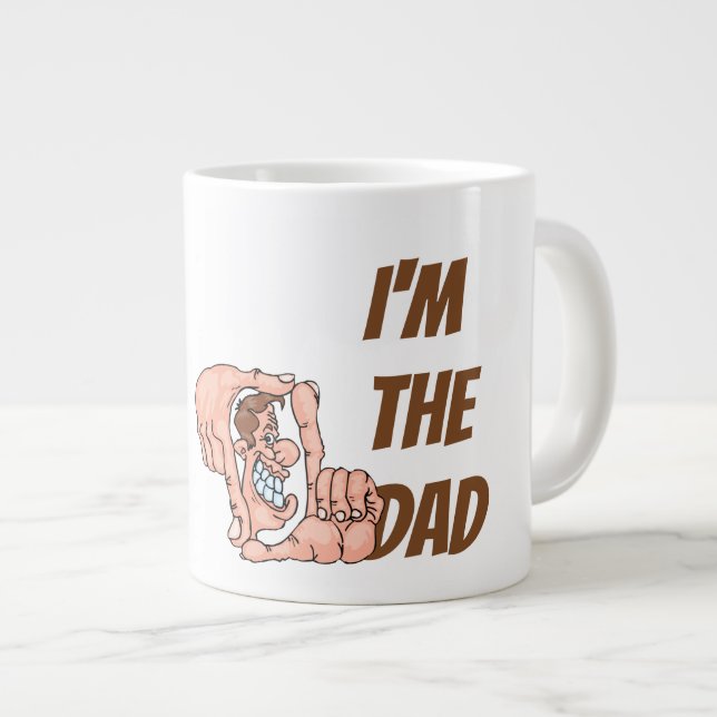 Dad Jumbo Mug (Front Right)
