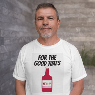 DAD KETCHUP FATHER'S DAY T-SHIRTS FUNNY T-SHIRT