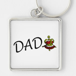 Dad (King) Key Ring
