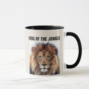 DAD KING LION COFFEE MUG