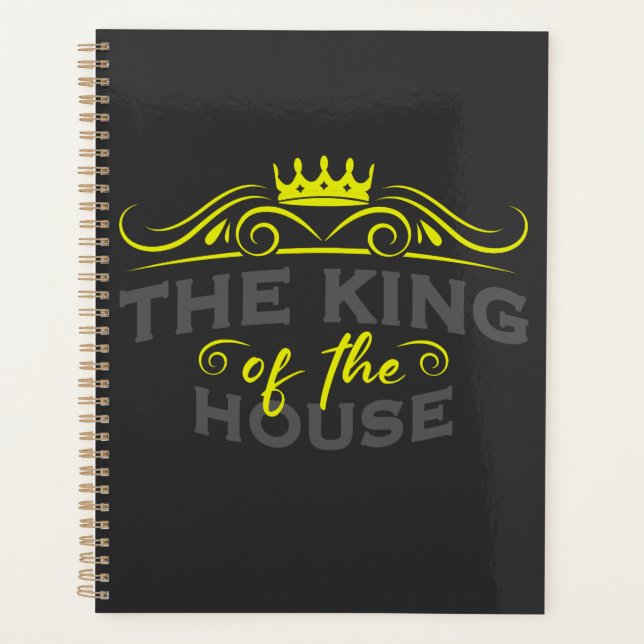 Dad king of the house planner (Front)