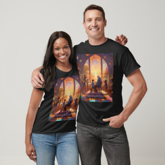 Dad Leading by Example, Guiding with Love T-Shirt