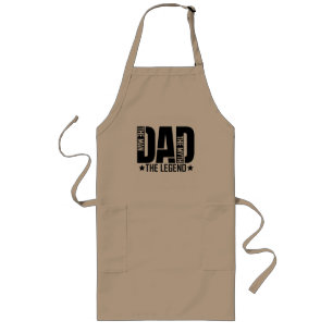 Dad Legend Man Long Apron