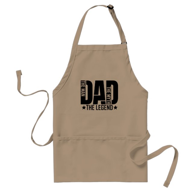 Dad Legend Man Standard Apron (Front)