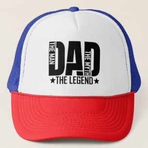 Dad Legend Man Trucker Hat