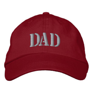 DAD Lettering Hat – Simple Embroidered Style