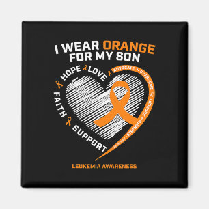 Dad Leukaemia Awareness Son Leukaemia Awareness 1 Magnet