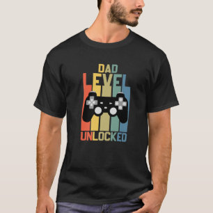 Dad Level Unlocked.Funny Father's Day For Men T-Shirt