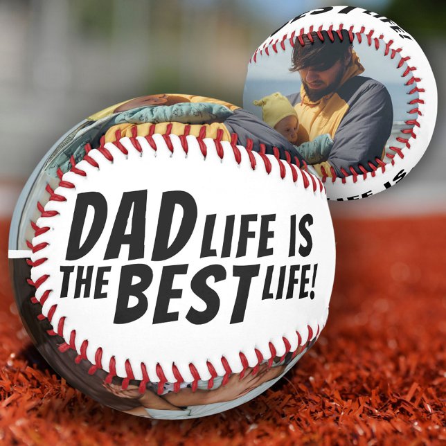 Dad Life is the Best Life 2 Photos Father's Day Softball (Creator Uploaded)