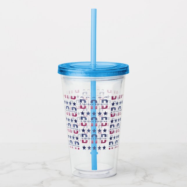 Dad Limited Edition Acrylic Tumbler (Front)