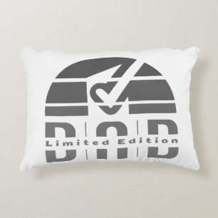 Dad Limited Edition: Fatherhood as Visible Feeling Decorative Cushion