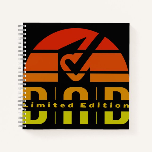 Dad Limited Edition: Fatherhood as Visible Feeling Notebook (Front)