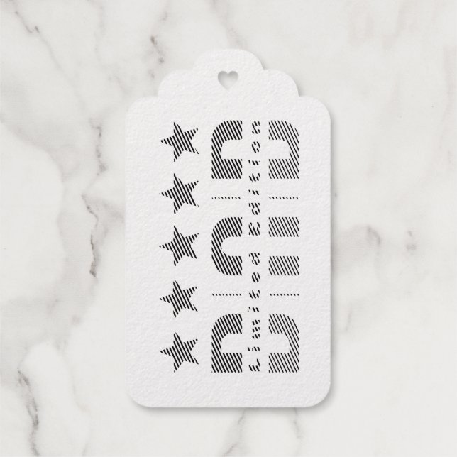 Dad Limited Edition Gift Tags (Back)