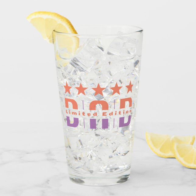 Dad Limited Edition Glass (Front Ice)