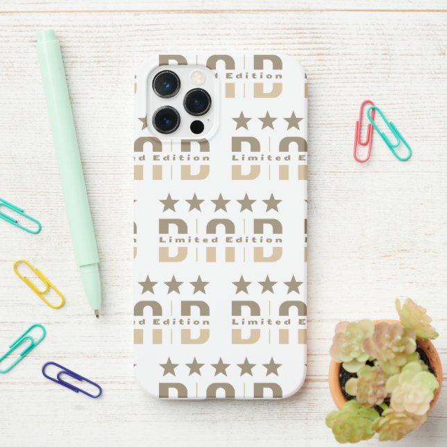 Dad Limited Edition iPhone Case (On Desk)