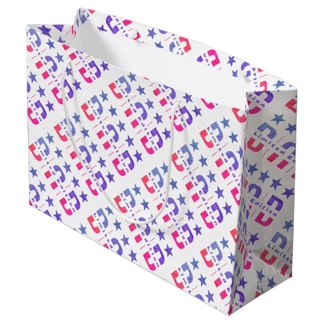 Dad Limited Edition Large Gift Bag (Back Angled)