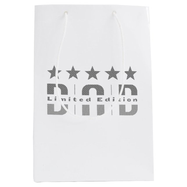 Dad Limited Edition Medium Gift Bag (Front)