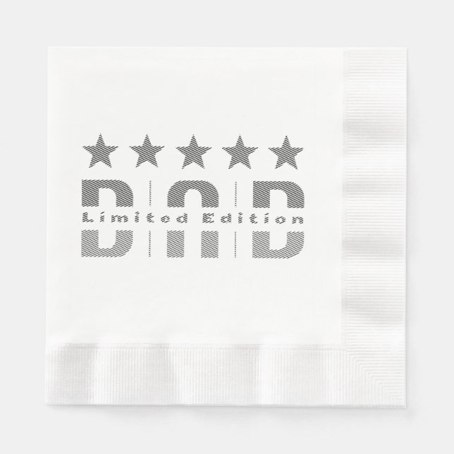 Dad Limited Edition Napkin (Front)