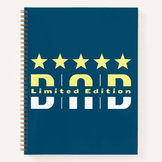 Dad Limited Edition Notebook (Front)