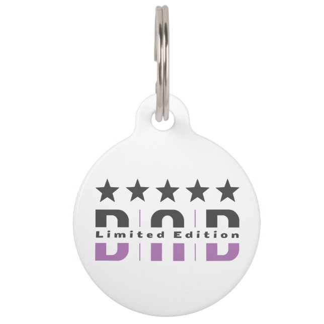 Dad Limited Edition Pet Tag (Front)