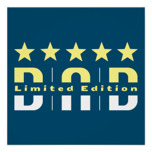 Dad Limited Edition Poster