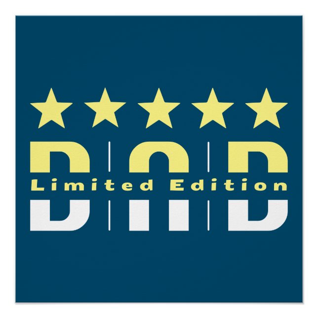Dad Limited Edition Poster (Front)