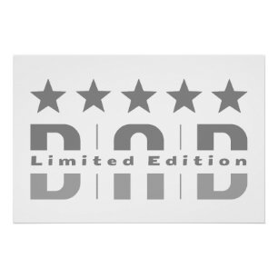 Dad Limited Edition Poster