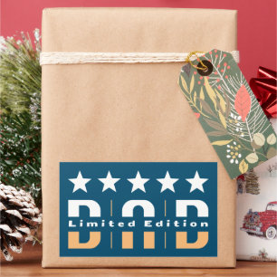 Dad Limited Edition Rectangular Sticker