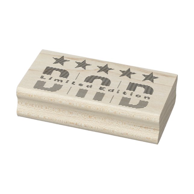 Dad Limited Edition Rubber Stamp (Stamp)