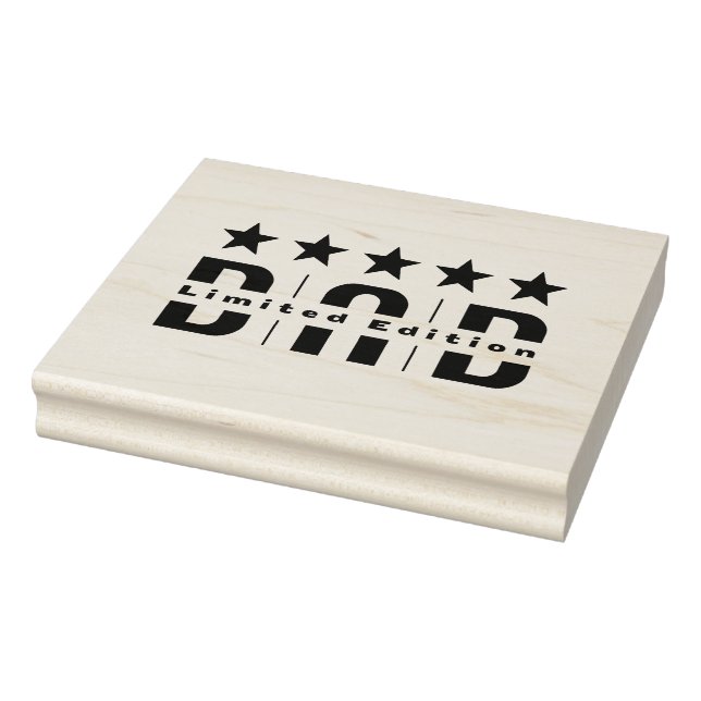 Dad Limited Edition Rubber Stamp (Stamp)