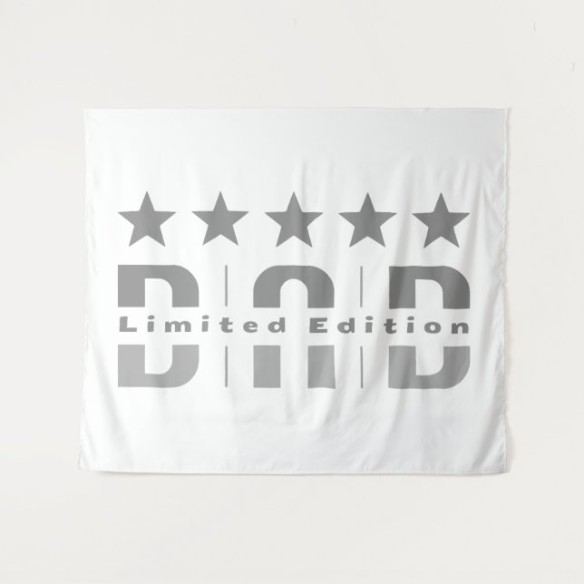 Dad Limited Edition Tapestry (Front (Horizontal))
