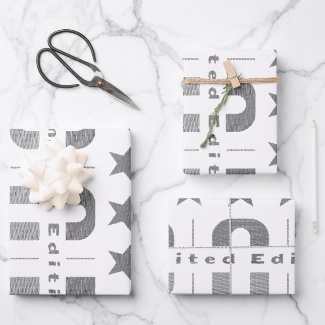 Dad Limited Edition Wrapping Paper Sheet (Front)