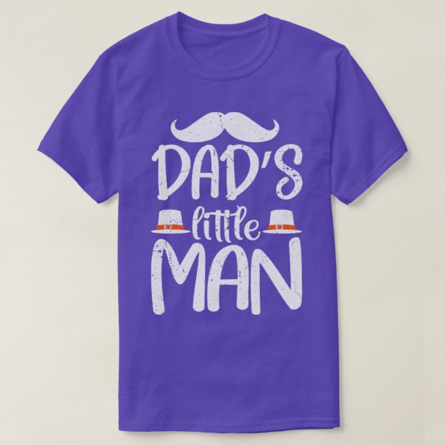Dad Little Man T-Shirt (Design Front)