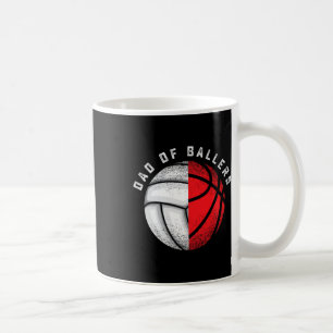 Dad Llers Funny Volleyll Sketll Gift Son Daughter Coffee Mug