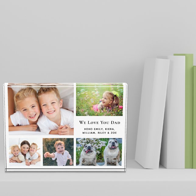 Dad Love You Photo Block (Creator Uploaded)