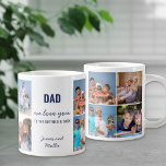 Dad Love You to the Outfield and Back 8 Photo Large Coffee Mug<br><div class="desc">Giant coffee mug for DAD .. the wording is fully editable and you can further customise with 8 of your favourite photos or instagram pictures. The cute wording currently reads "dad we love you to the outfield & back" - perfect for a baseball dad! You can also add your name(s)....</div>