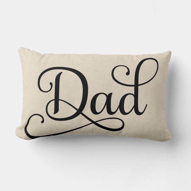 Dad Lumbar Cushion (Front)