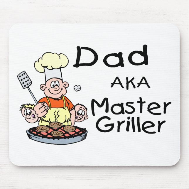Dad Master Griller Mouse Pad (Front)