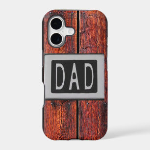 DAD Metal Barn Wood Background