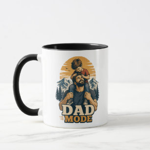 Dad Mode Father's Day Shirt Mug