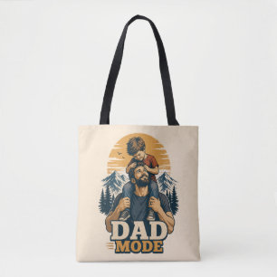 Dad Mode Father's Day Shirt Tote Bag