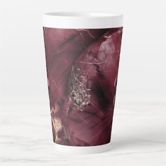 Dad Moody Music Aubergine Fedora Ceramic Latte Mug