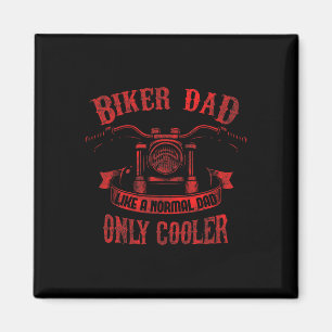 Dad Motorcycle Father39s Day Design For Fathers  Magnet