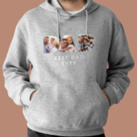 Dad multi photo modern typography child gift