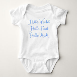 Dad Mum Gift idea - Family Newborn Baby Bodysuit