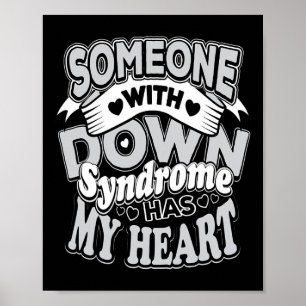 Dad Mum World Down Syndrome Day Women Kids Poster