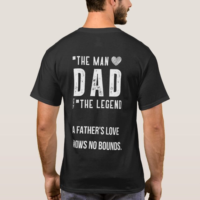Dad: My Biggest Blessing T-Shirt (Back)